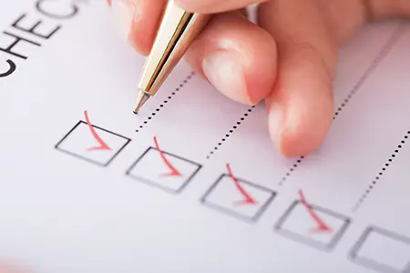 IHC CHecklist